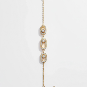 Bracelet Ovale Doré – Style Messika