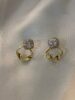 Boucles d’Oreilles Zircon Cubique Pavé – Style Luxe